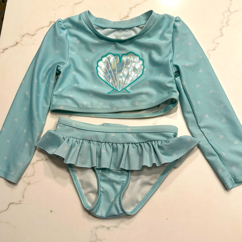 Cat and Jack seashell swimsuit size 4T